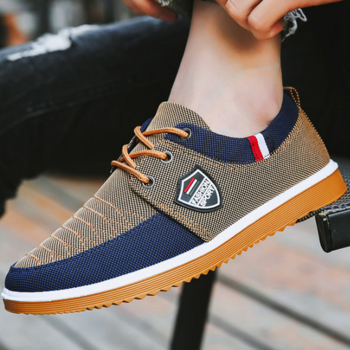 Men's Canvas Lace-Up Shoes