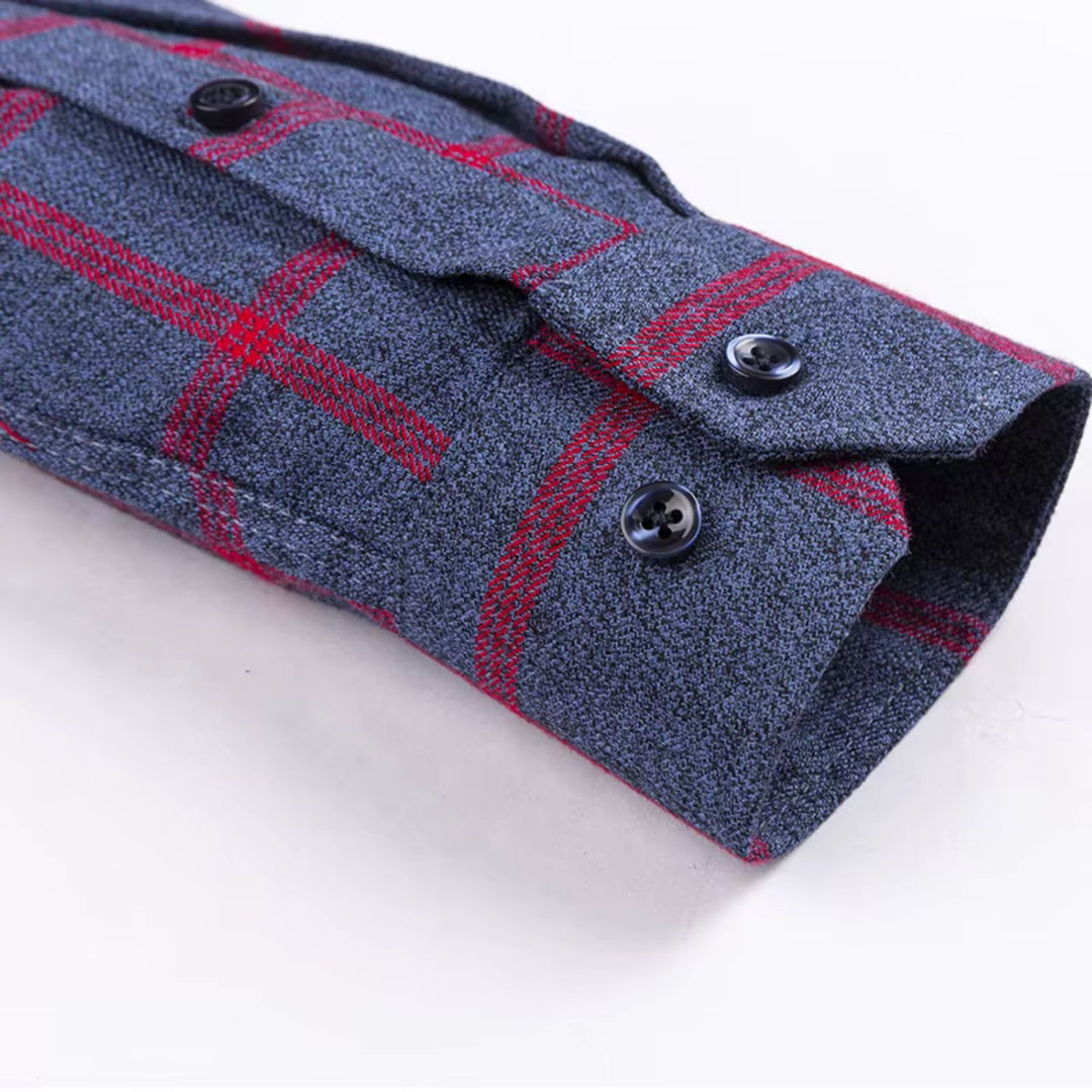 Men's Check Cotton Shirt