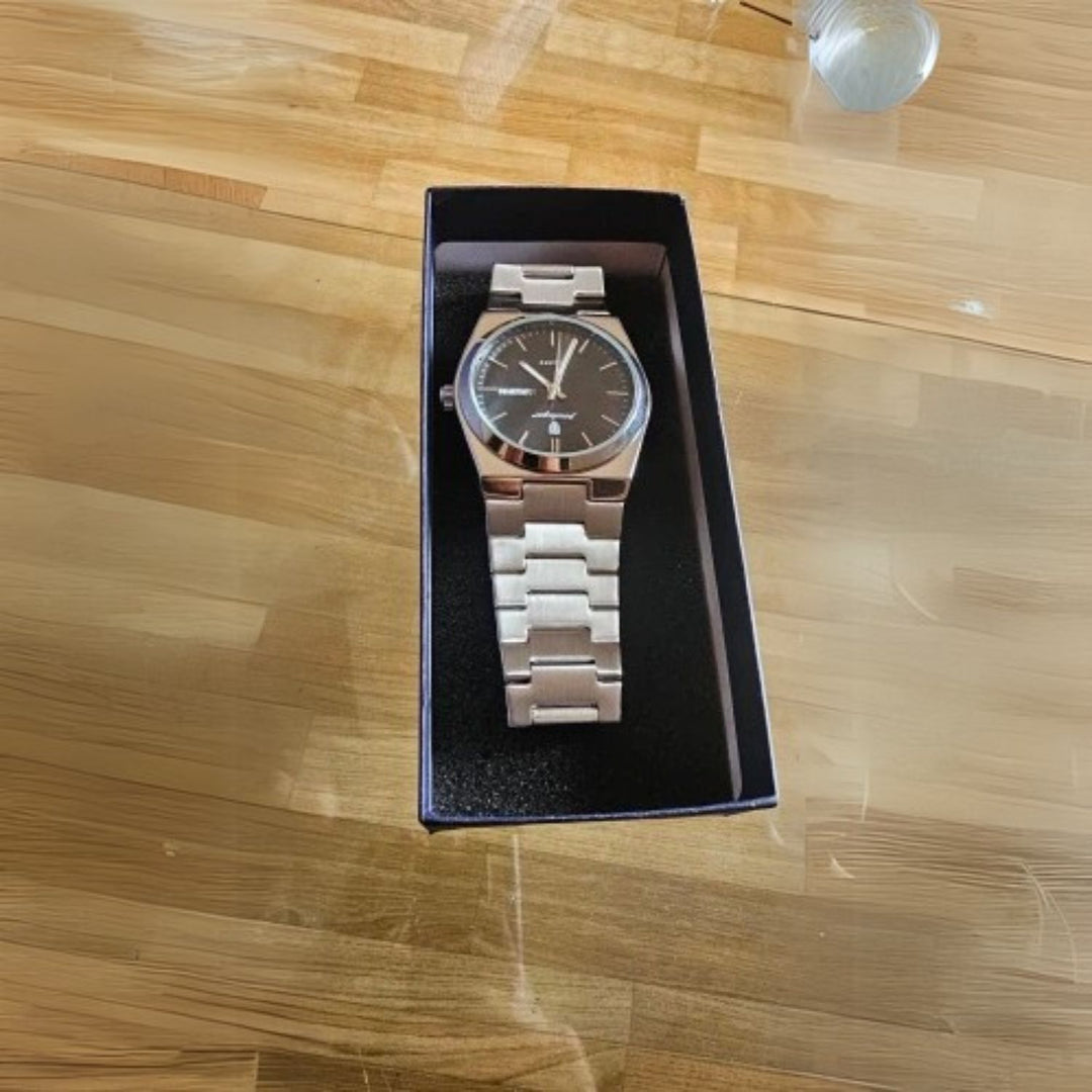 Men Dial Steel Watch