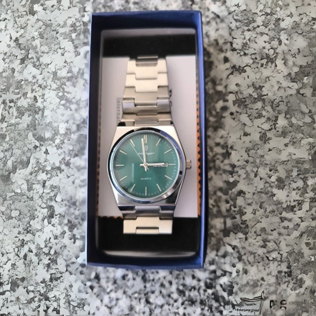 Men Dial Steel Watch