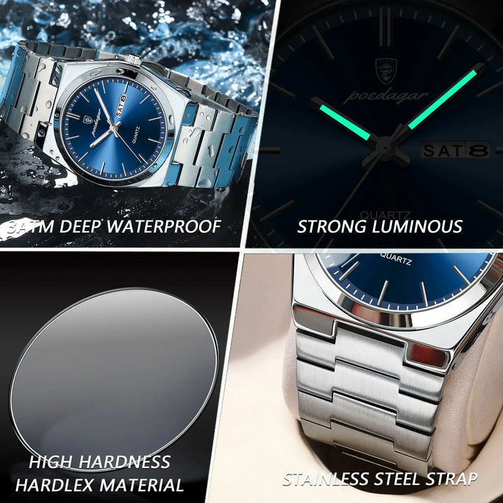 Men Dial Steel Watch