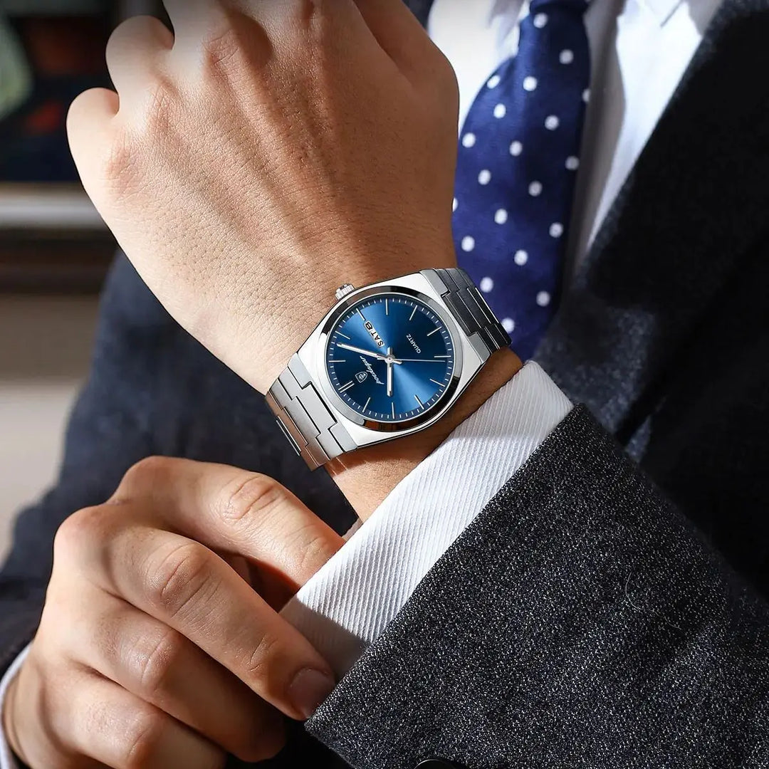 Men Dial Steel Watch