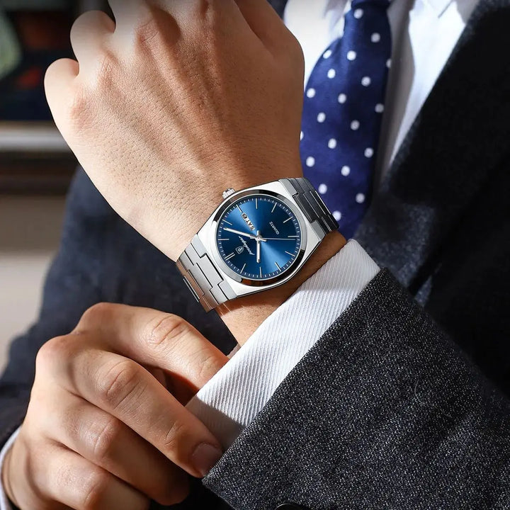Men Dial Steel Watch