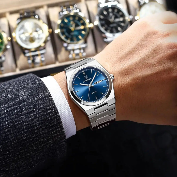 Men Dial Steel Watch