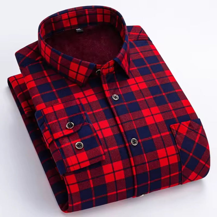 Men's Heritage Check Long Sleeve Plaid Shirt