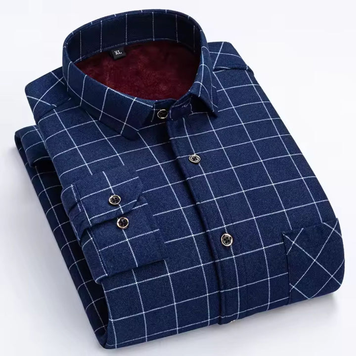 Men's Heritage Check Long Sleeve Plaid Shirt