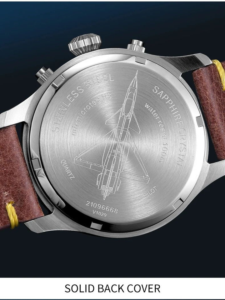 Men Stainless Steel Chronograph Watch