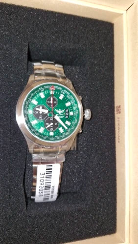 Men Stainless Steel Chronograph Watch