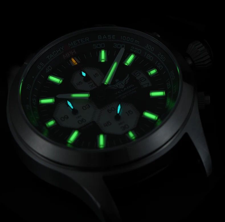 Men Stainless Steel Chronograph Watch