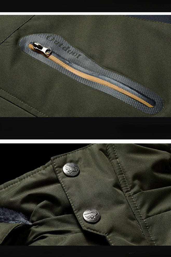 Men's Vintage Waterproof Puffer Jacket