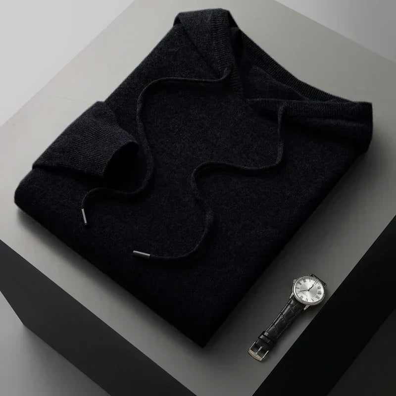 Men's Premium Merino Wool Blend Warm Sweatshirt