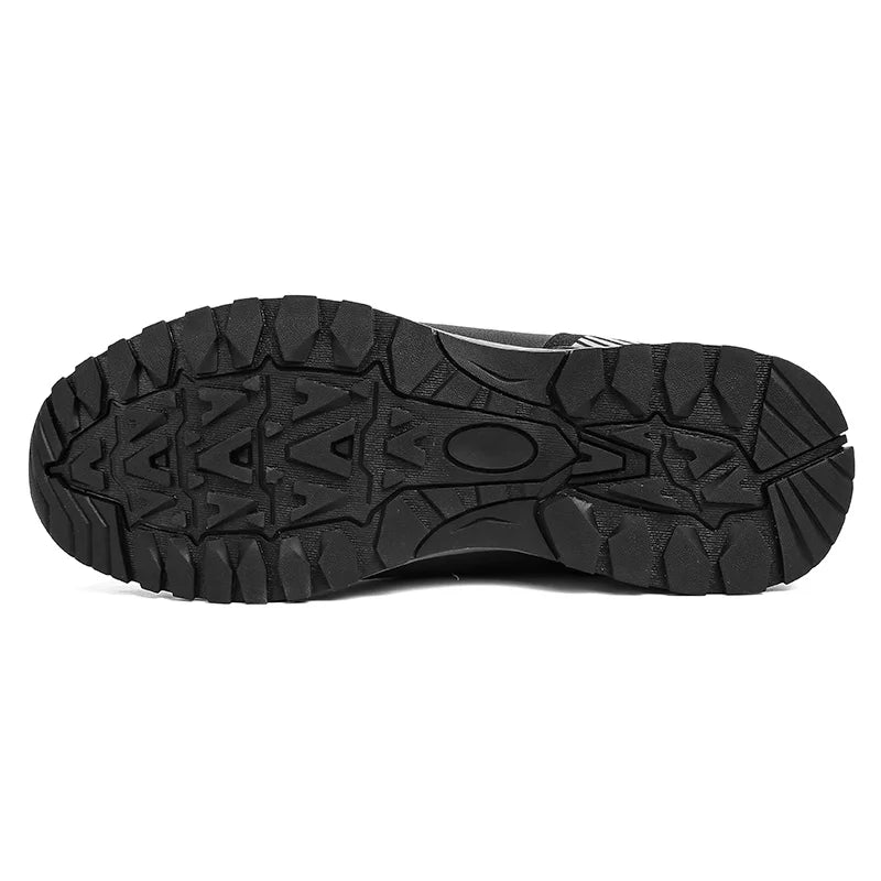 Black shoe sole on a white background