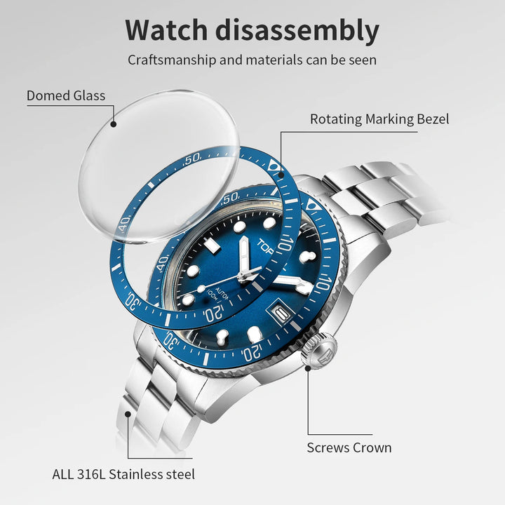 Mens Automatic Diver Watch