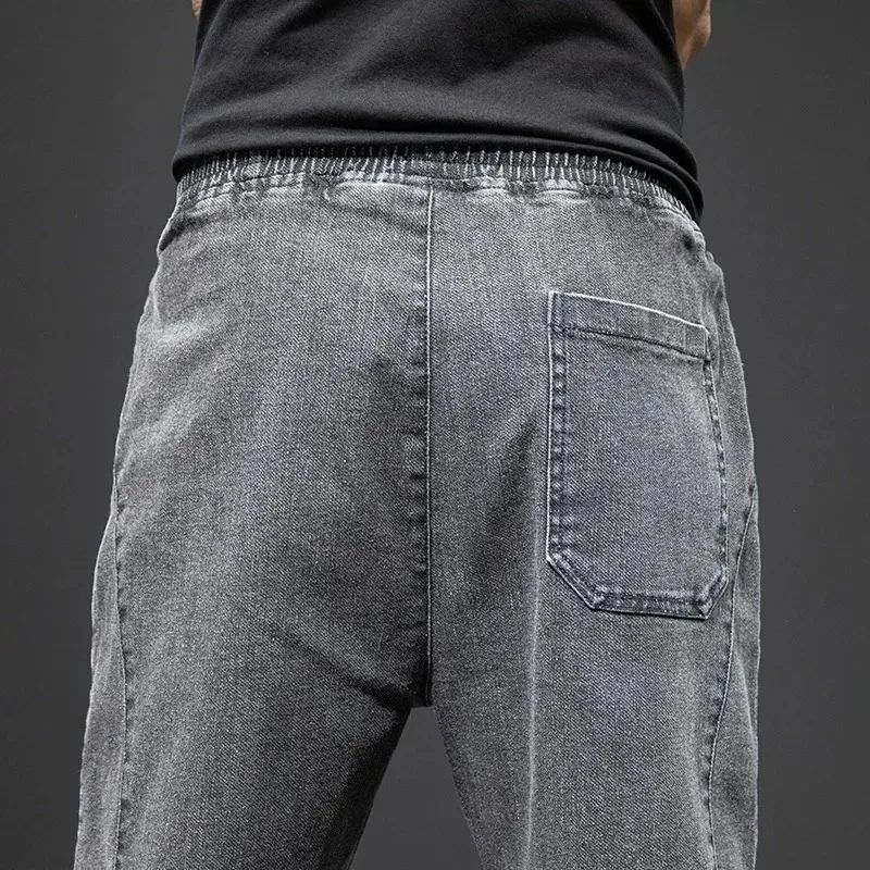 Mens Baggy Cargo Denim Jeans