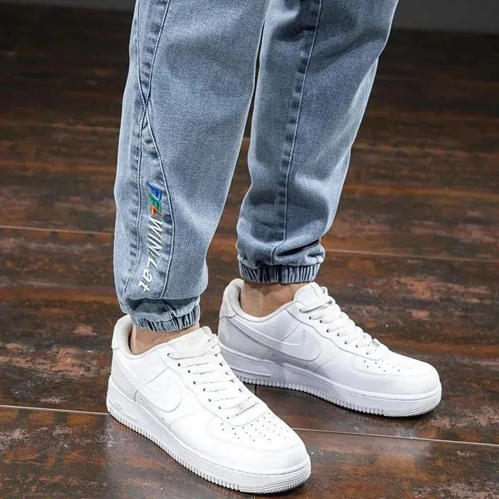 Mens Baggy Cargo Denim Jeans