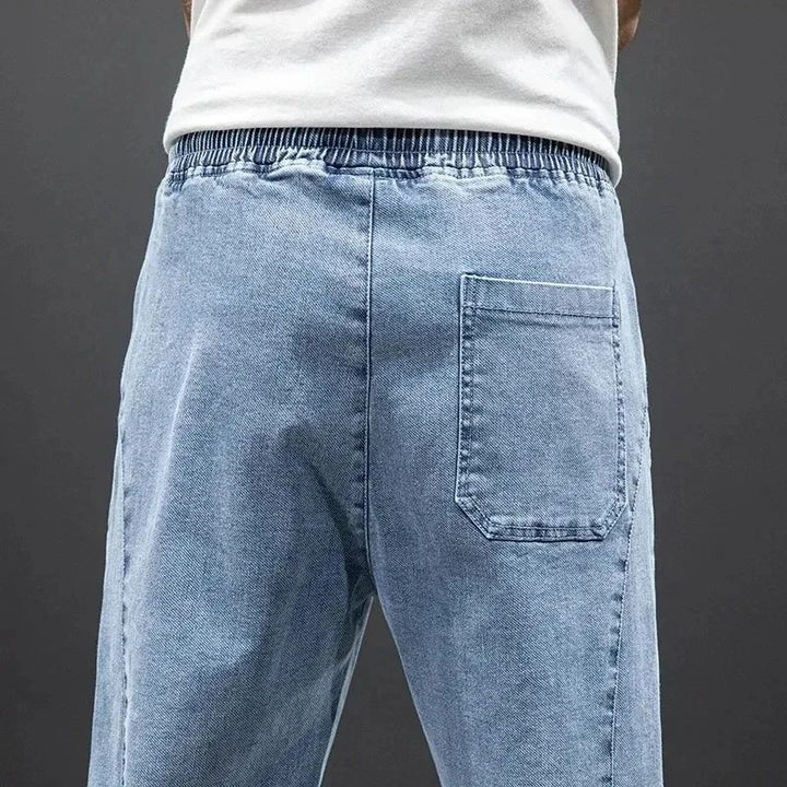 Mens Baggy Cargo Denim Jeans