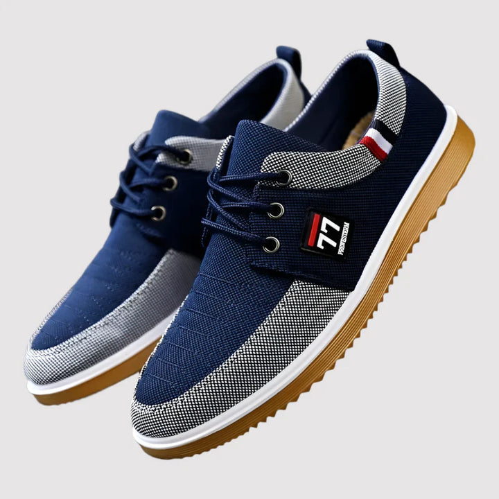Men's Canvas Lace-Up Shoes