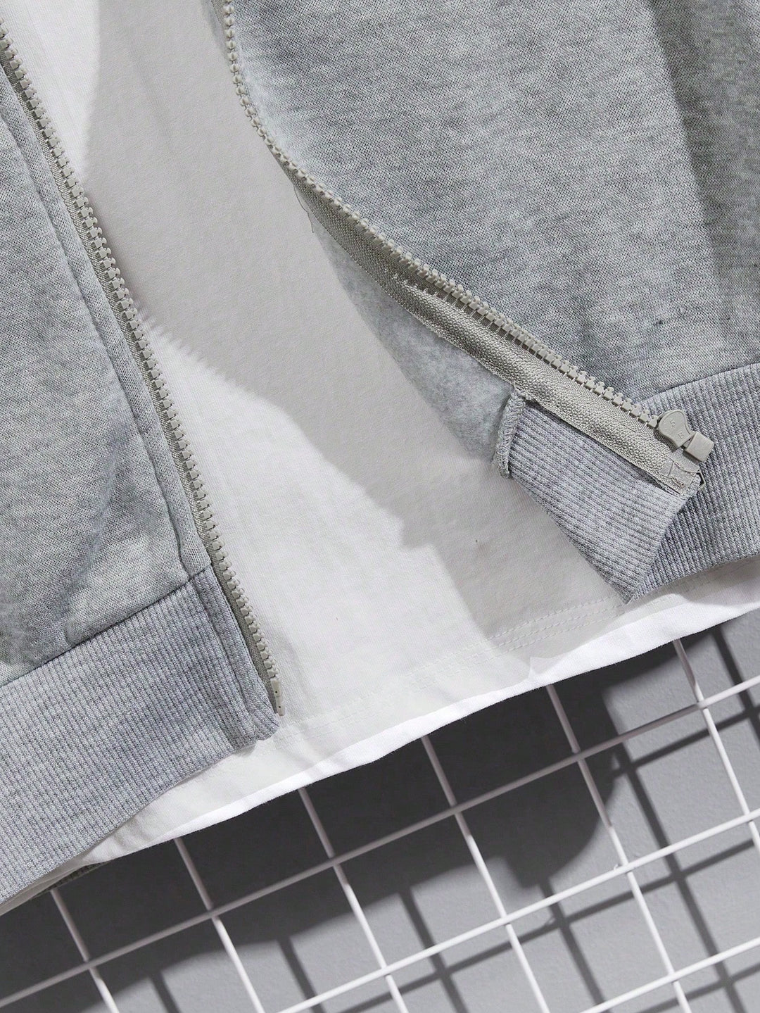 Men's Zip-Up Bomber Tracksuit Set