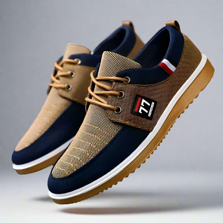 Men's Canvas Lace-Up Shoes