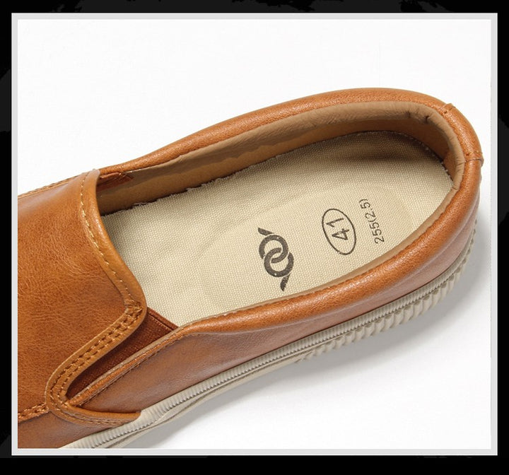  Men's Leather Shoes Breathable
