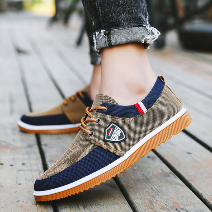 Men's Canvas Lace-Up Shoes