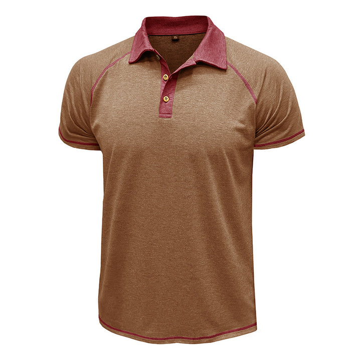 Mens Contrast Trim Polo Shirt
