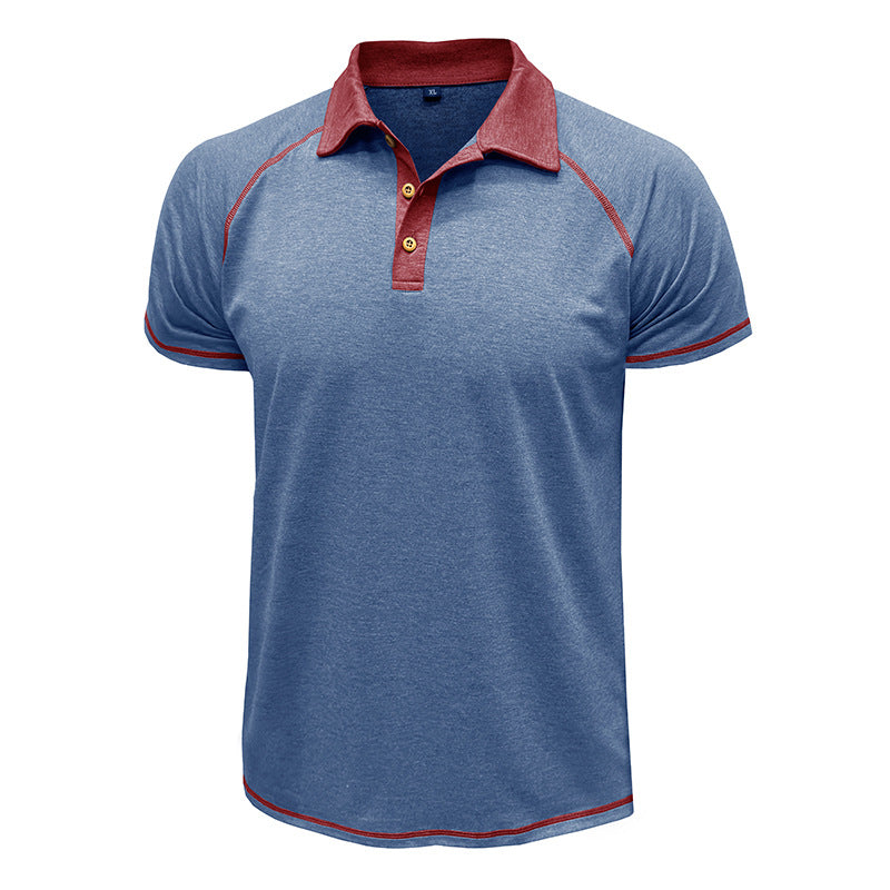 Mens Contrast Trim Polo Shirt
