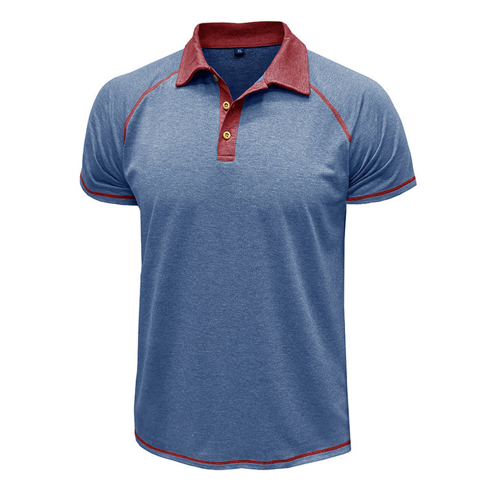 Mens Contrast Trim Polo Shirt
