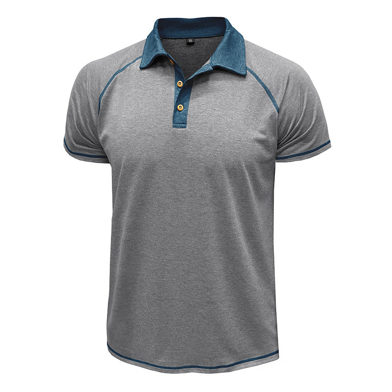 Mens Contrast Trim Polo Shirt
