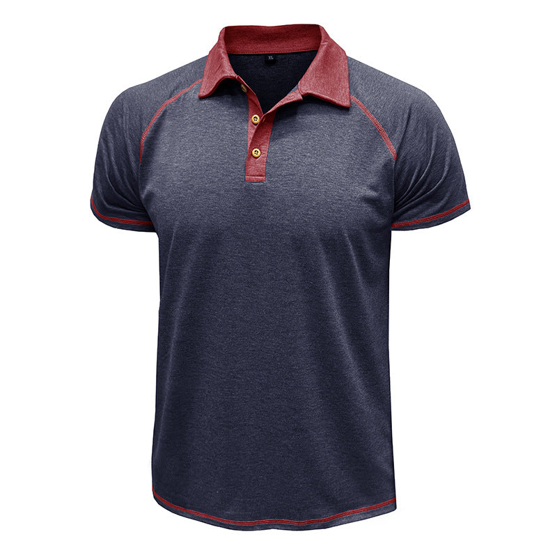 Mens Contrast Trim Polo Shirt

