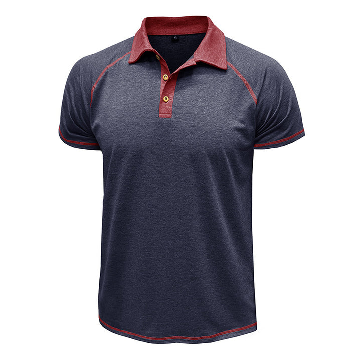 Mens Contrast Trim Polo Shirt
