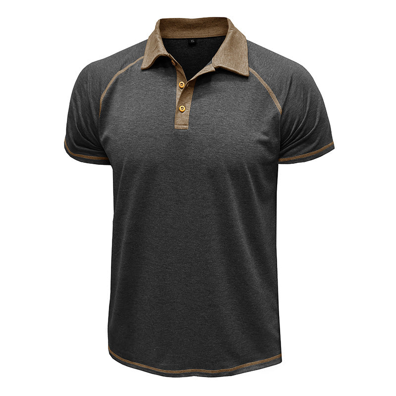 Mens Contrast Trim Polo Shirt
