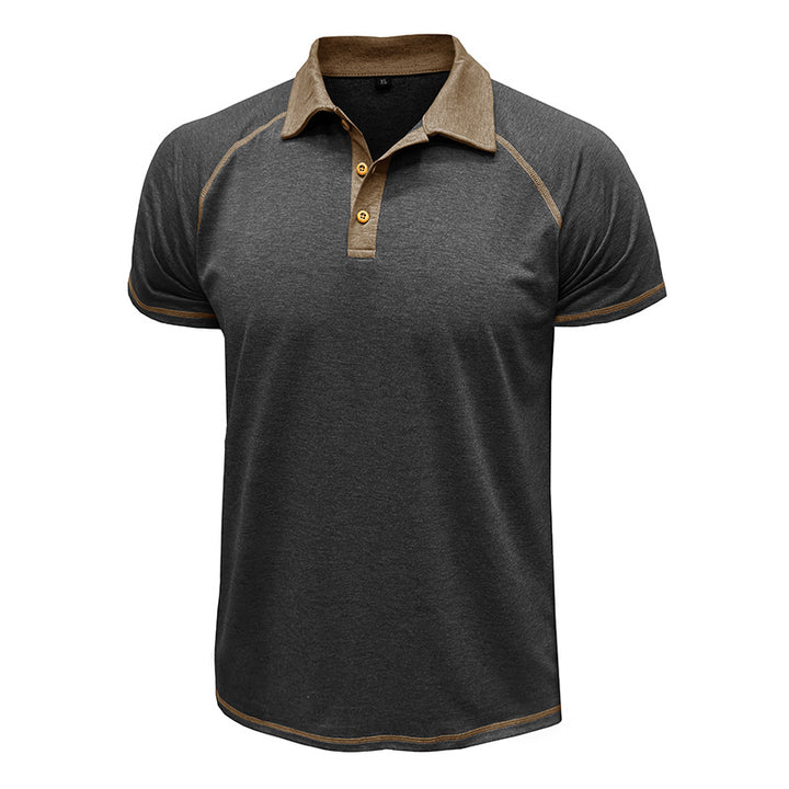 Mens Contrast Trim Polo Shirt
