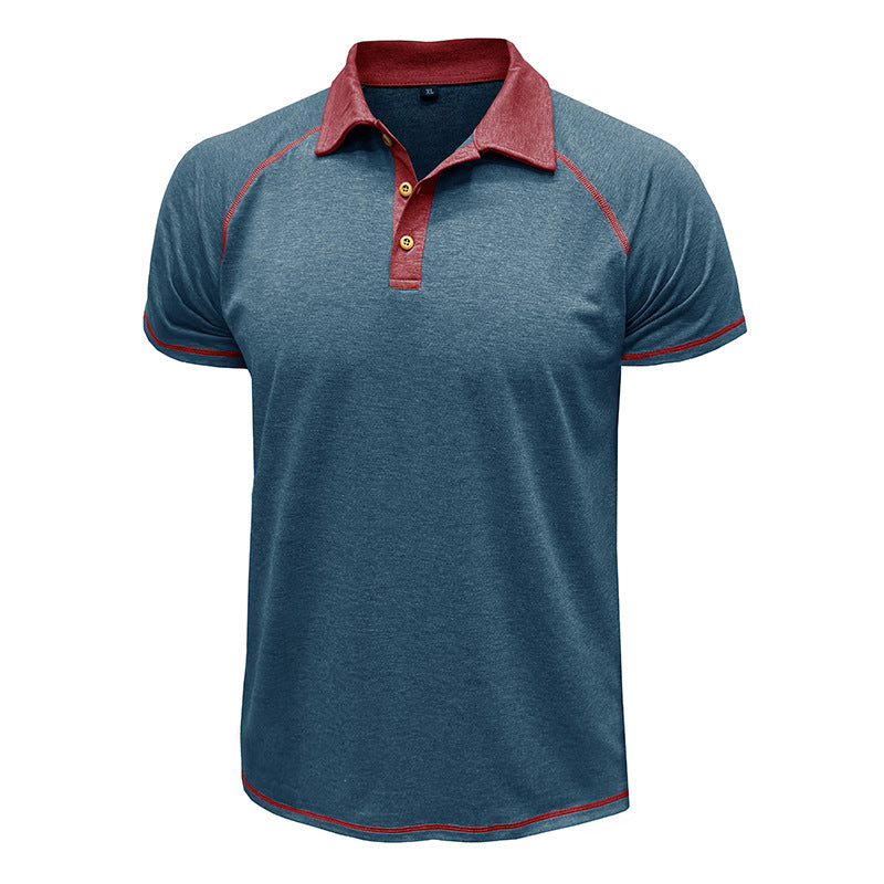 Mens Contrast Trim Polo Shirt

