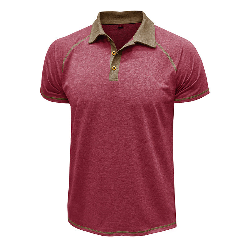 Mens Contrast Trim Polo Shirt
