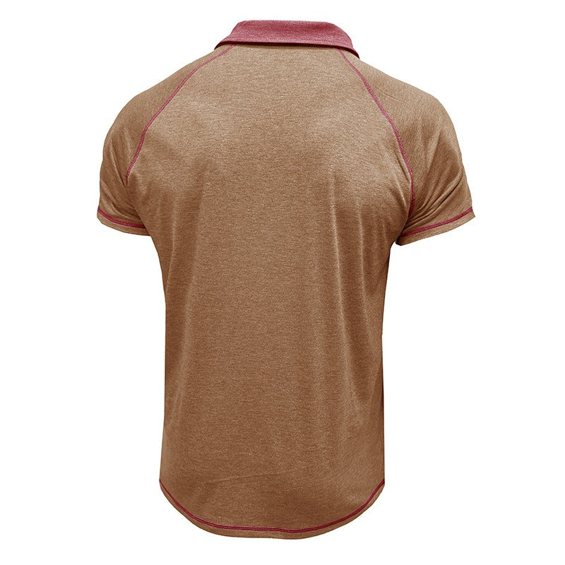 Mens Contrast Trim Polo Shirt

