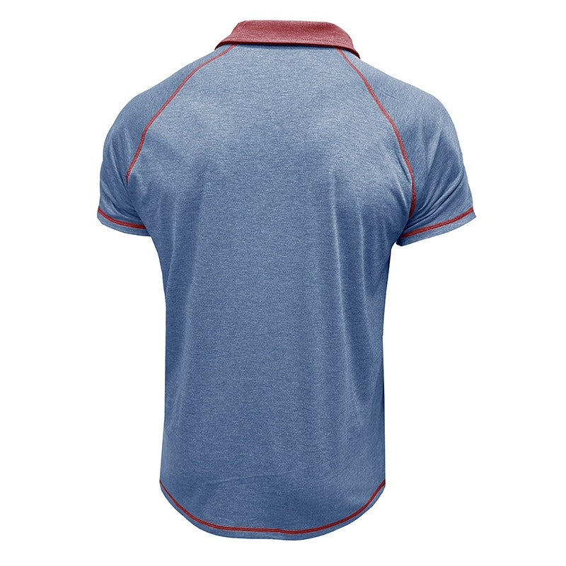 Mens Contrast Trim Polo Shirt
