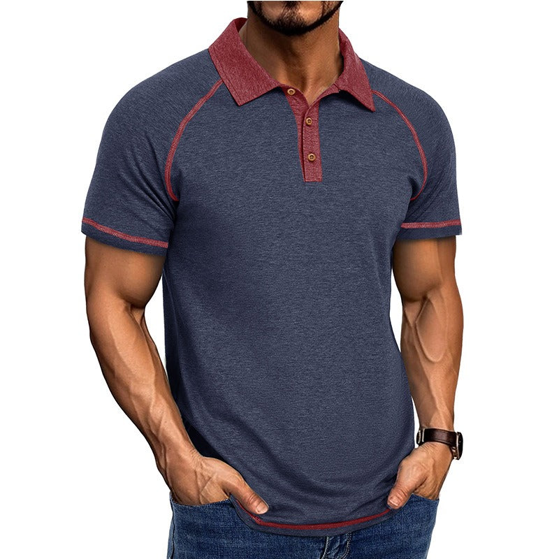 Mens Contrast Trim Polo Shirt
