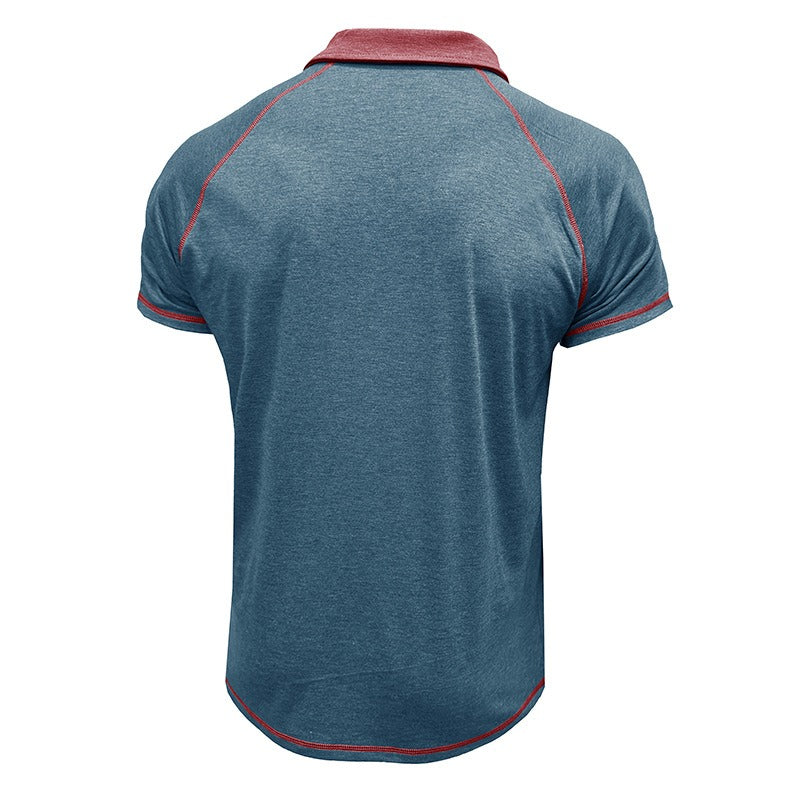 Mens Contrast Trim Polo Shirt
