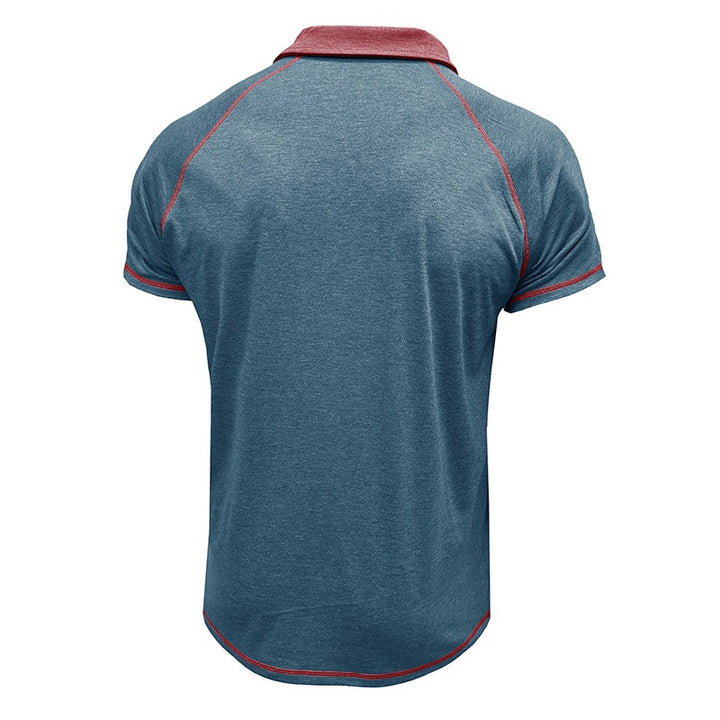 Mens Contrast Trim Polo Shirt

