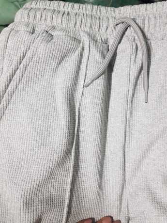 Mens Cotton Waffle Short Sleeve Set