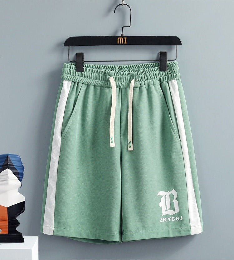  Mens Graphic Print Sports Set
