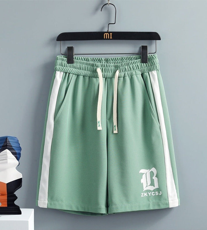  Mens Graphic Print Sports Set