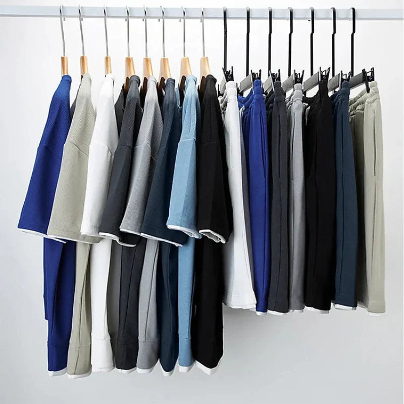 Mens Linen Blend Summer Set
