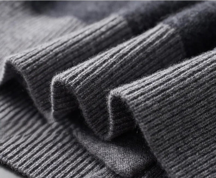 Mens Luxe Cashmere Zip-Up and Lounge Pants