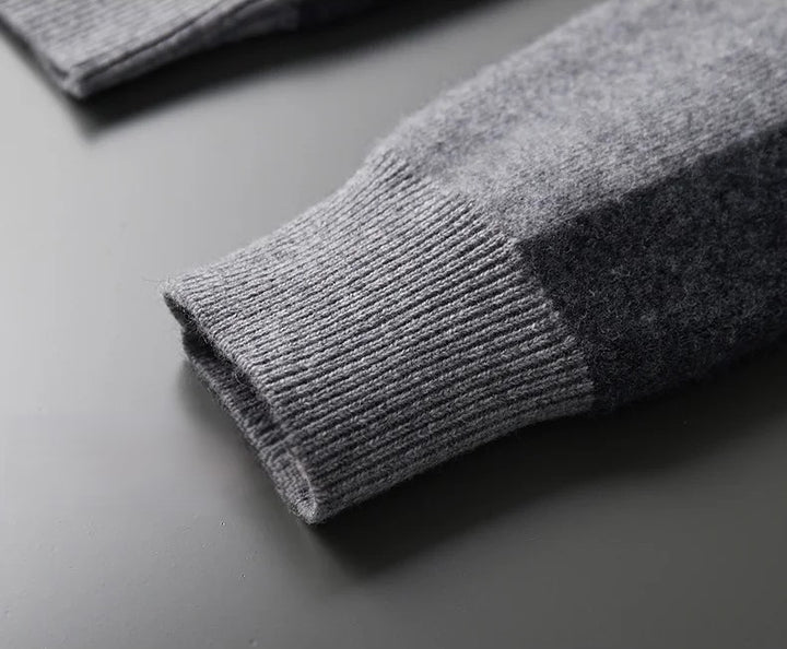 Mens Luxe Cashmere Zip-Up and Lounge Pants
