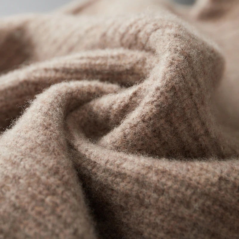 Close-up of brown fabric with a soft texture
