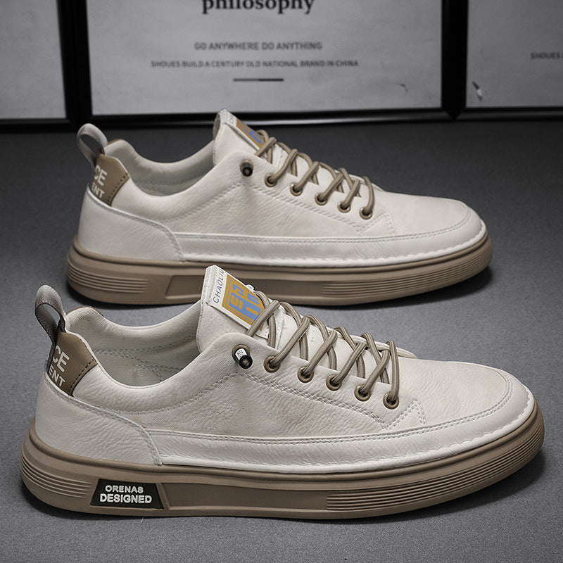 Men's PU Low-Top Sneakers