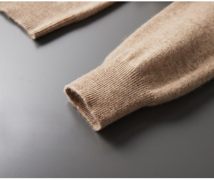 Mens Premium Merino Wool Blend Warm Sweatshirt
