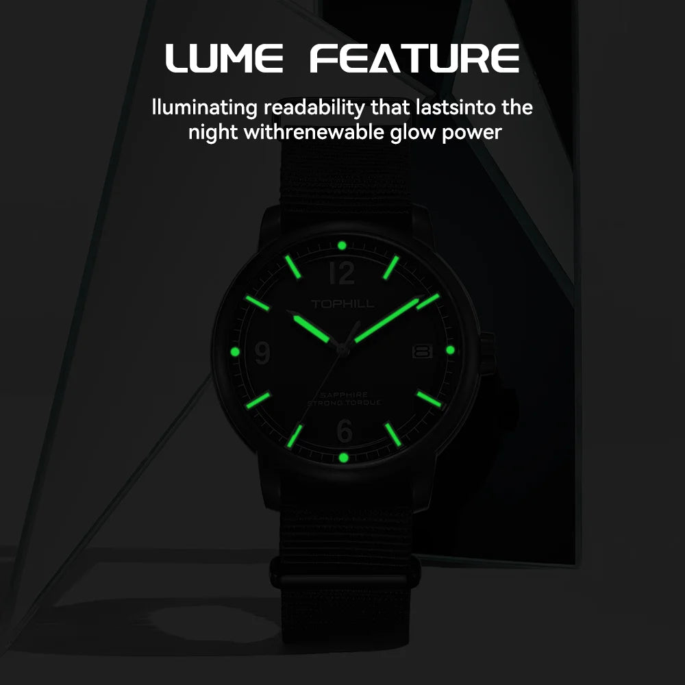 Mens Sapphire Quartz Watch